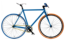 700C fixed gear bicycle